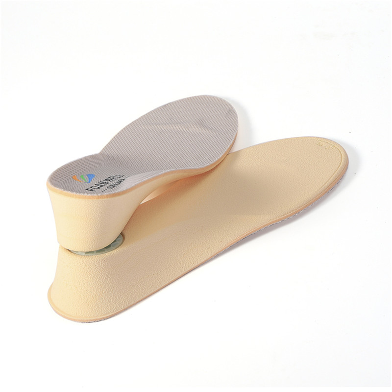 Vysoká kvalita 5D Paměťová pěna PU GEL Cushion obuv Výtah Invisible Plastic Height Insols