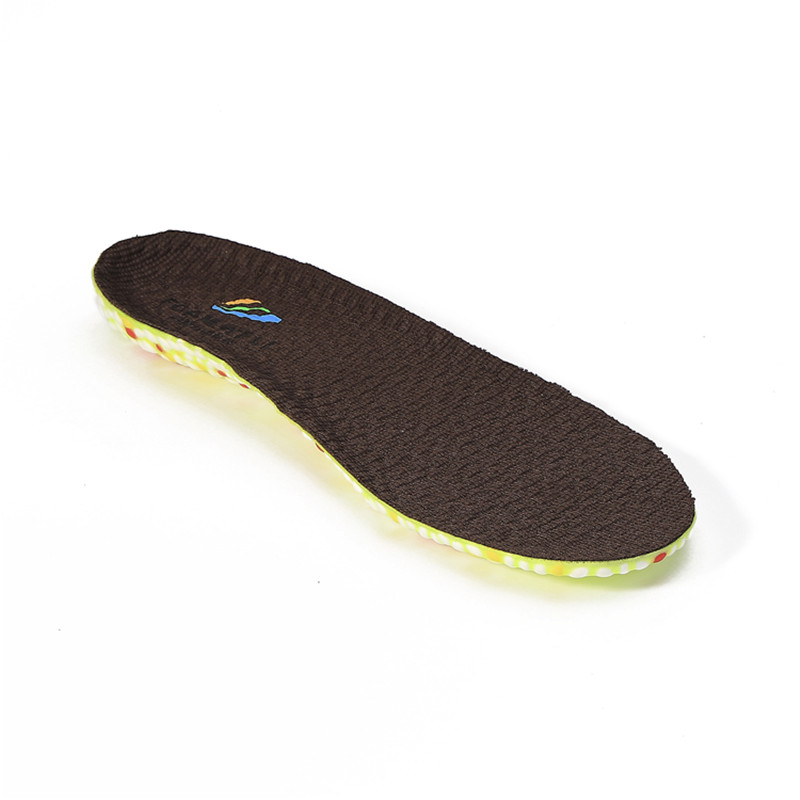 Nejnovější odstraňovací komfortní absorpce šoků E-TPU Popcorn Sports Shoe Insoles