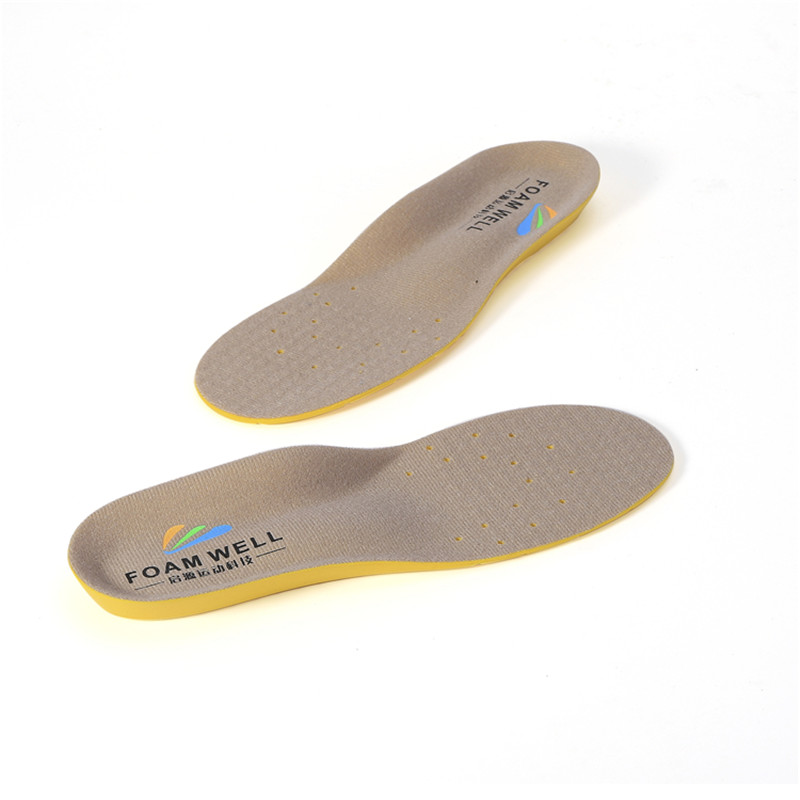 2020 Horký prodej Shock Absorpce Deep Heel Orthotic pu pěna sportovní vložka