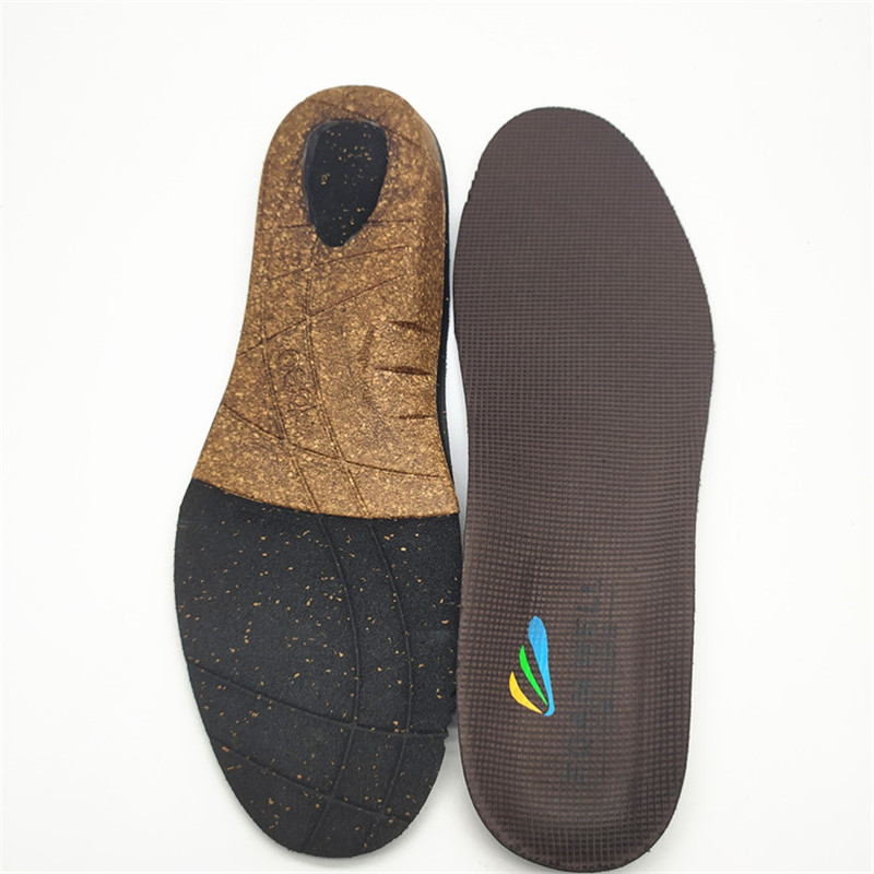 Funkční zakázkový tepelný tvarovatelný protiskluzový šok absorbuje korek na nohu ortotickou botu.